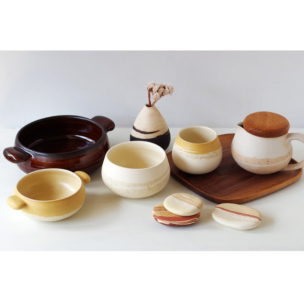 藤居奈菜江　ボウル 崇心・藤居奈菜江 3/6 – 3/21 | 桟橋カモメ PIERLOKKI